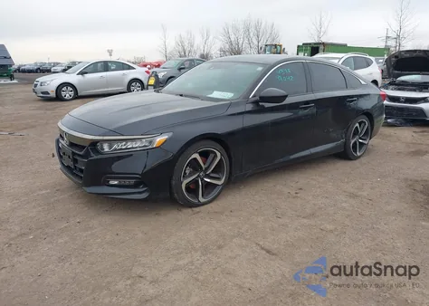 2020 Honda Accord Sport z USA, uszkodzony, nr VIN 1HGCV1F32LA123191